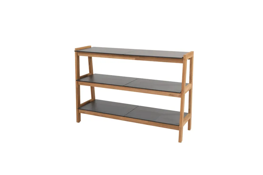 Regal Teak mit 3 Böden hauptaufnahme