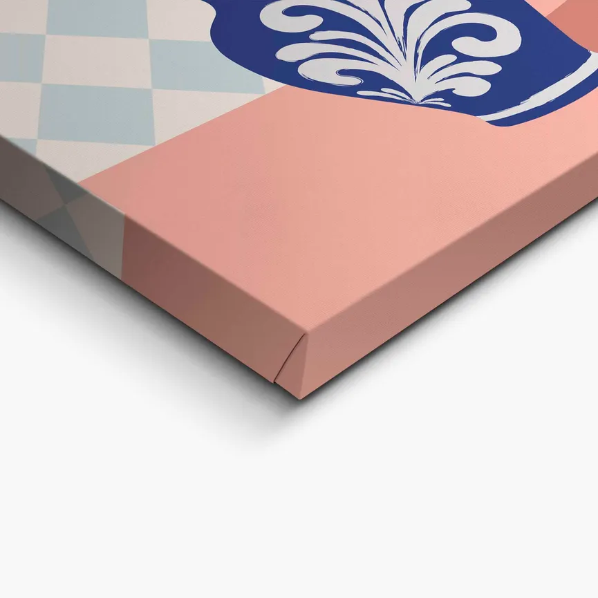 Leinwand "Flower Boots" detail