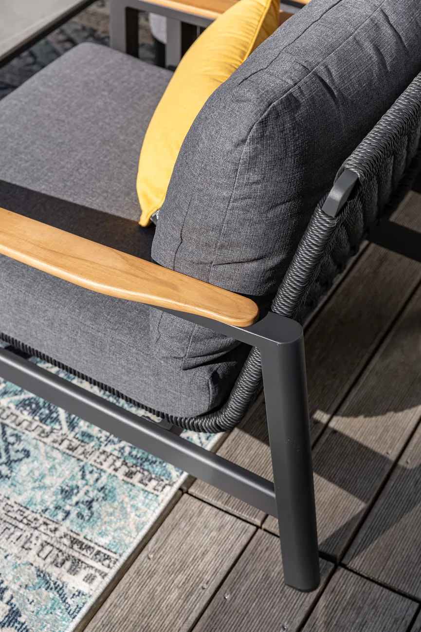 Lounge+Mittelteil Anthrazit detail