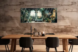 Glasbild 50 x 125 cm