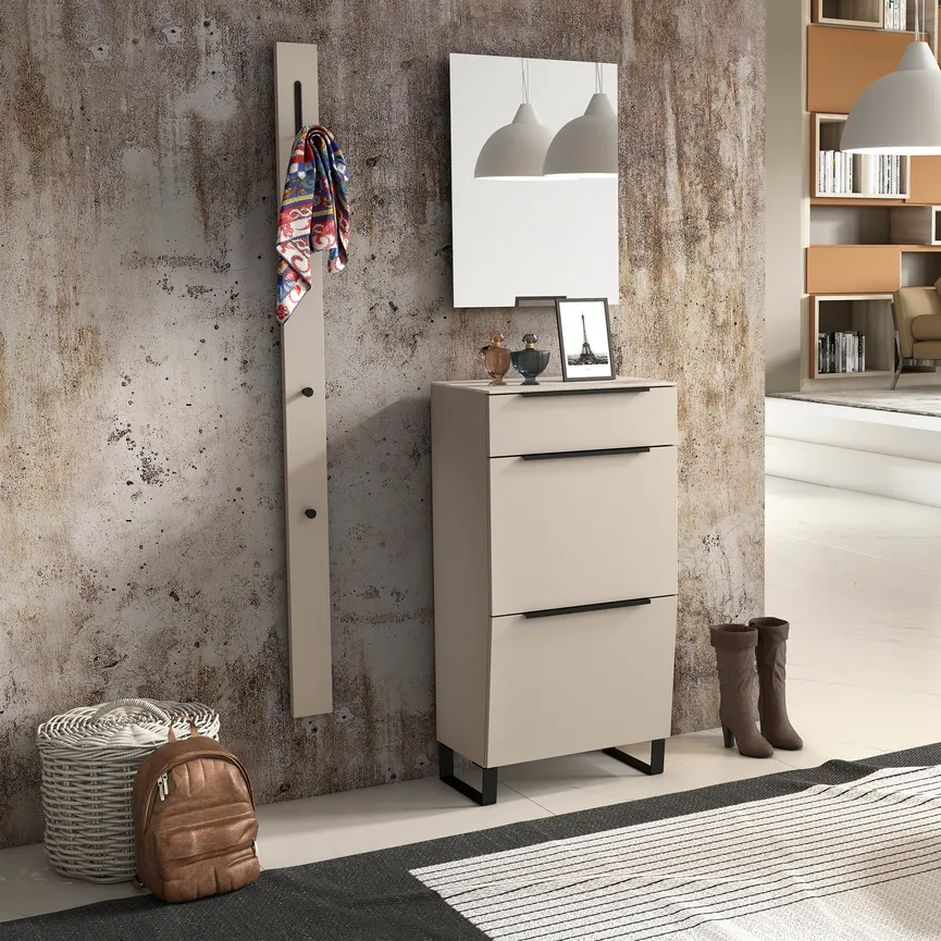Stand-Schuhschrank milieu