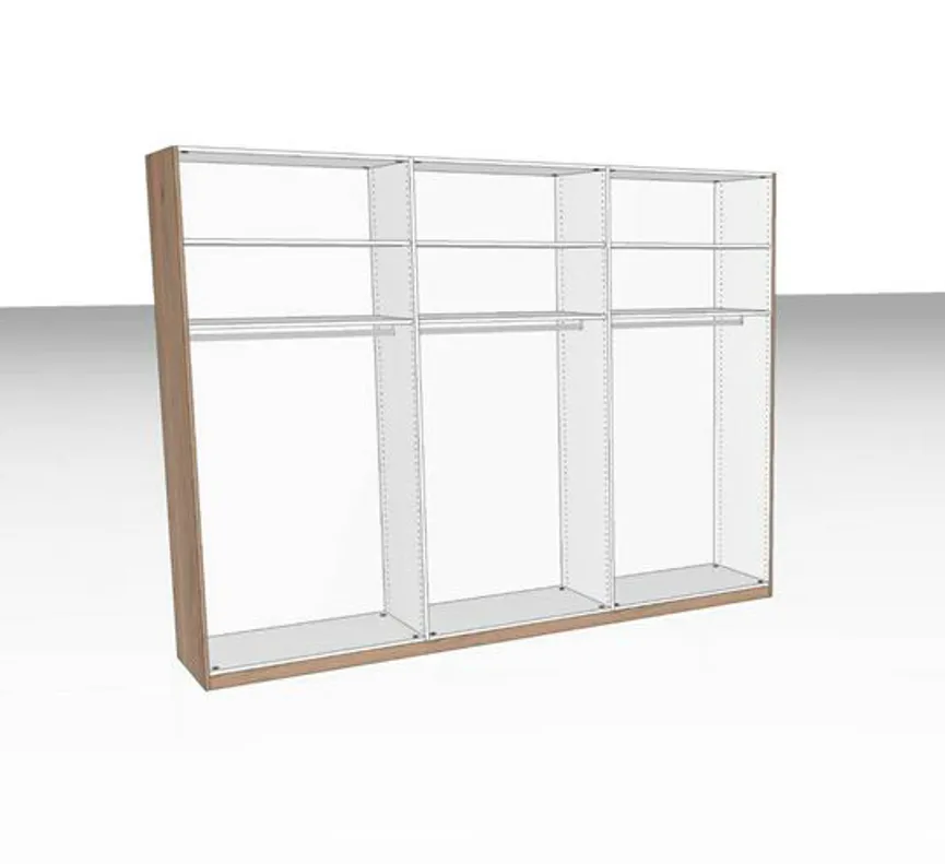 Drehtürenschrank 6-trg. detail