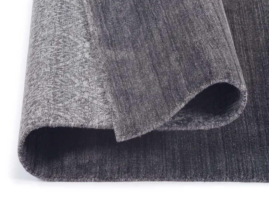 Handwebteppich wendbar detail