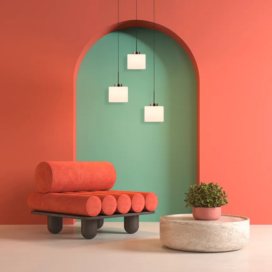LED-Pendelleuchte "ELLI" milieu