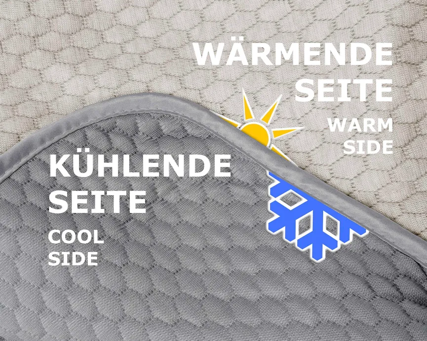 Kühlende Sommerdecke detail