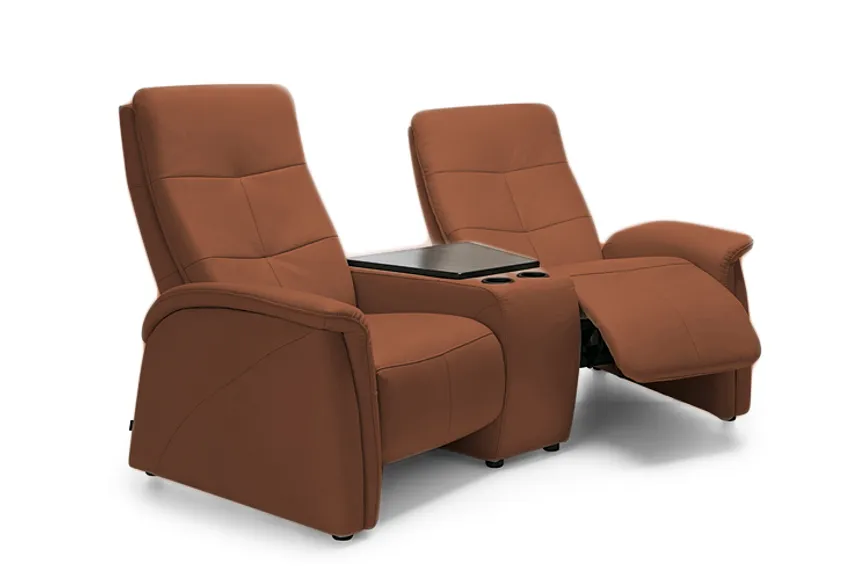 Rundsofa mit Zwischentisch detail