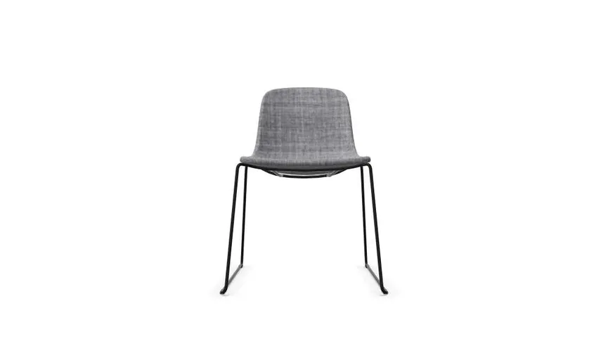 Stuhl Sled fully upholstered detail