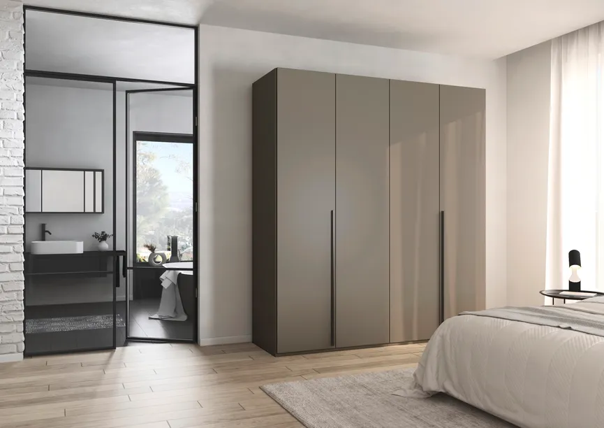 Drehtürenschrank 4-trg. milieu