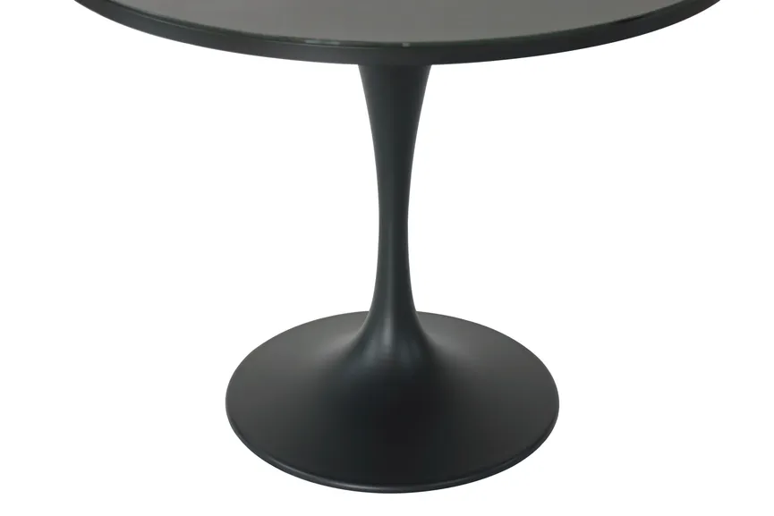 Esstisch rund Ø 90cm Anthrazit detail