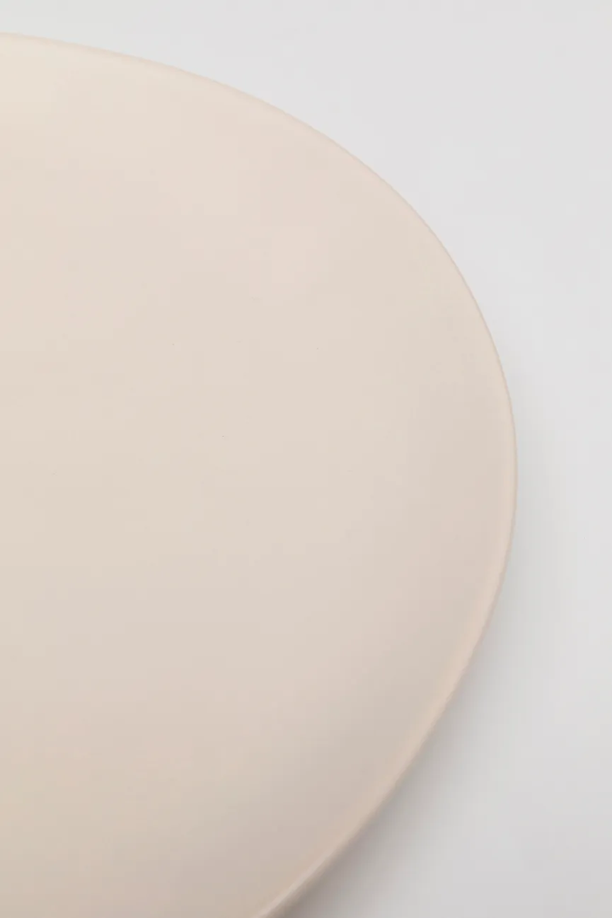Speiseteller "Organic" creme detail