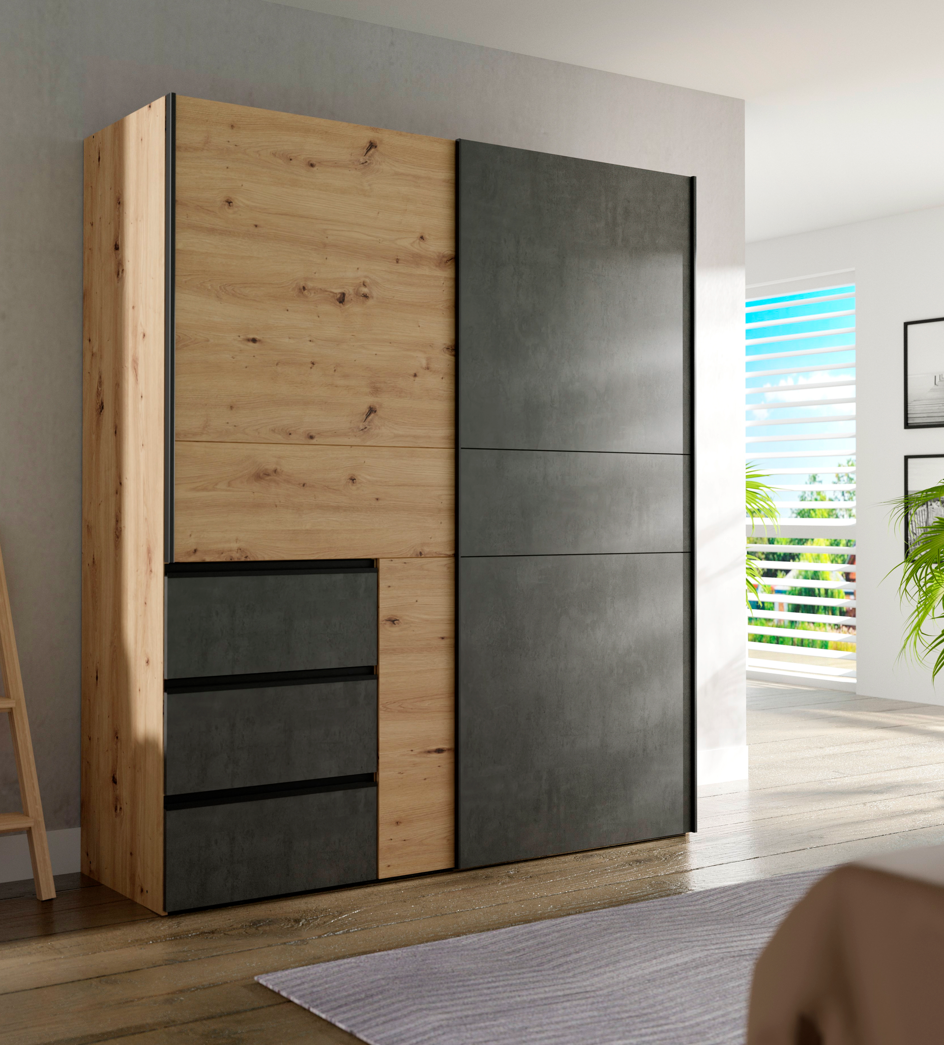 Schwebetürenschrank