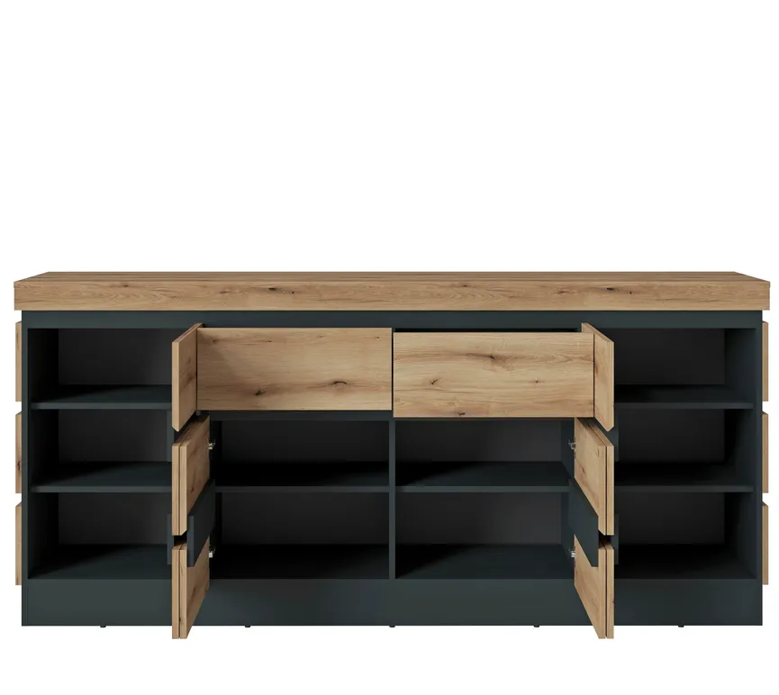 Sideboard 4-trg., detail