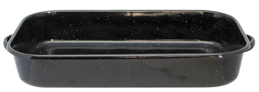 Brat-u.Auflaufform emailliert detail