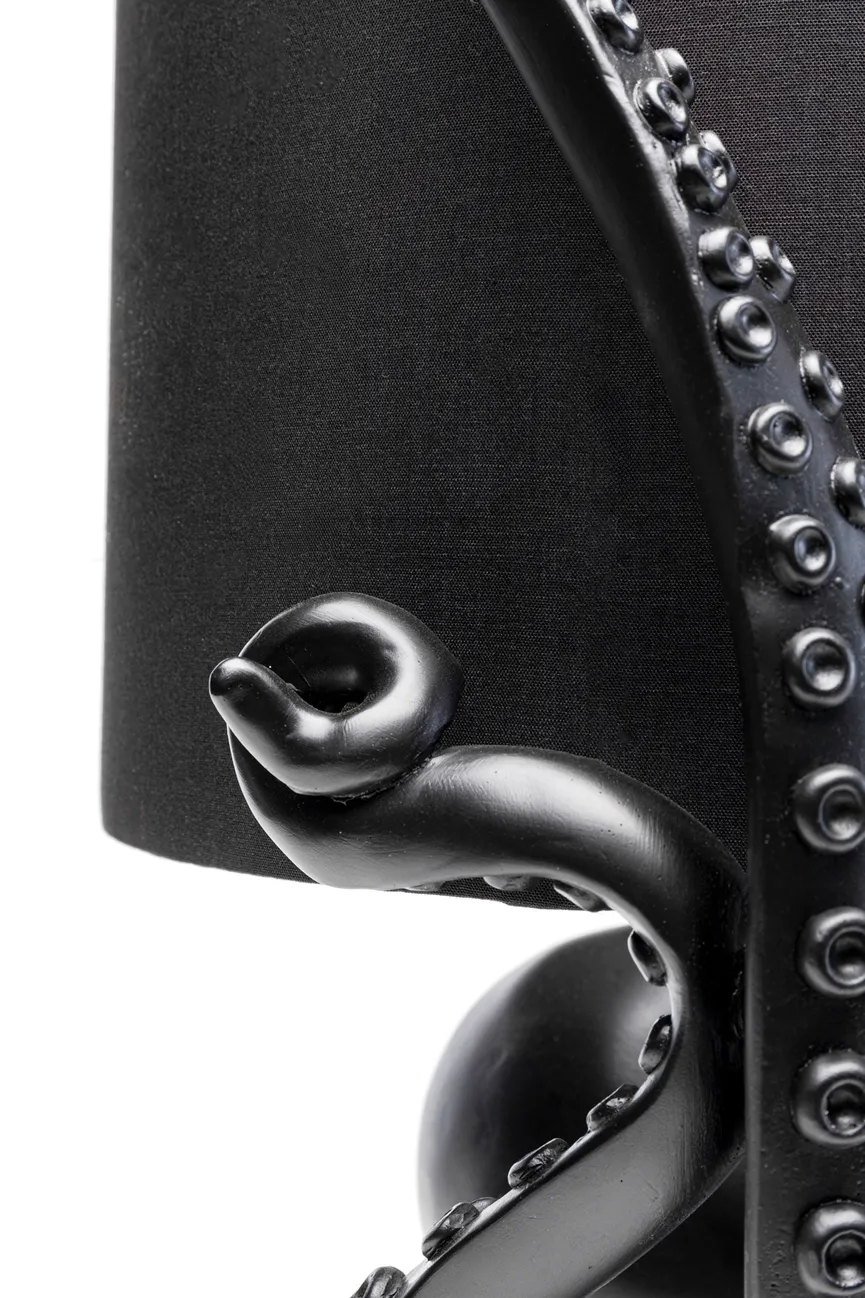 Tischleuchte "Octopus schwarz" detail