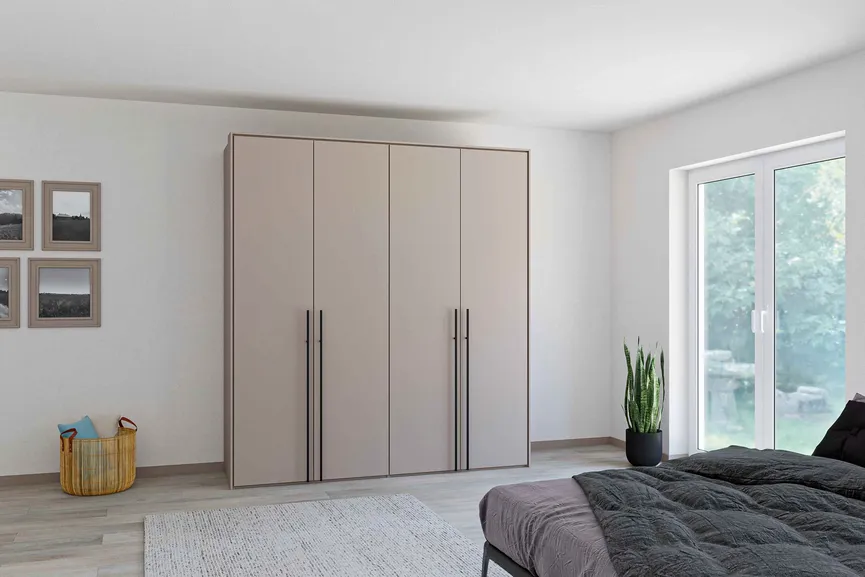 Drehtürenschrank 4-trg. milieu