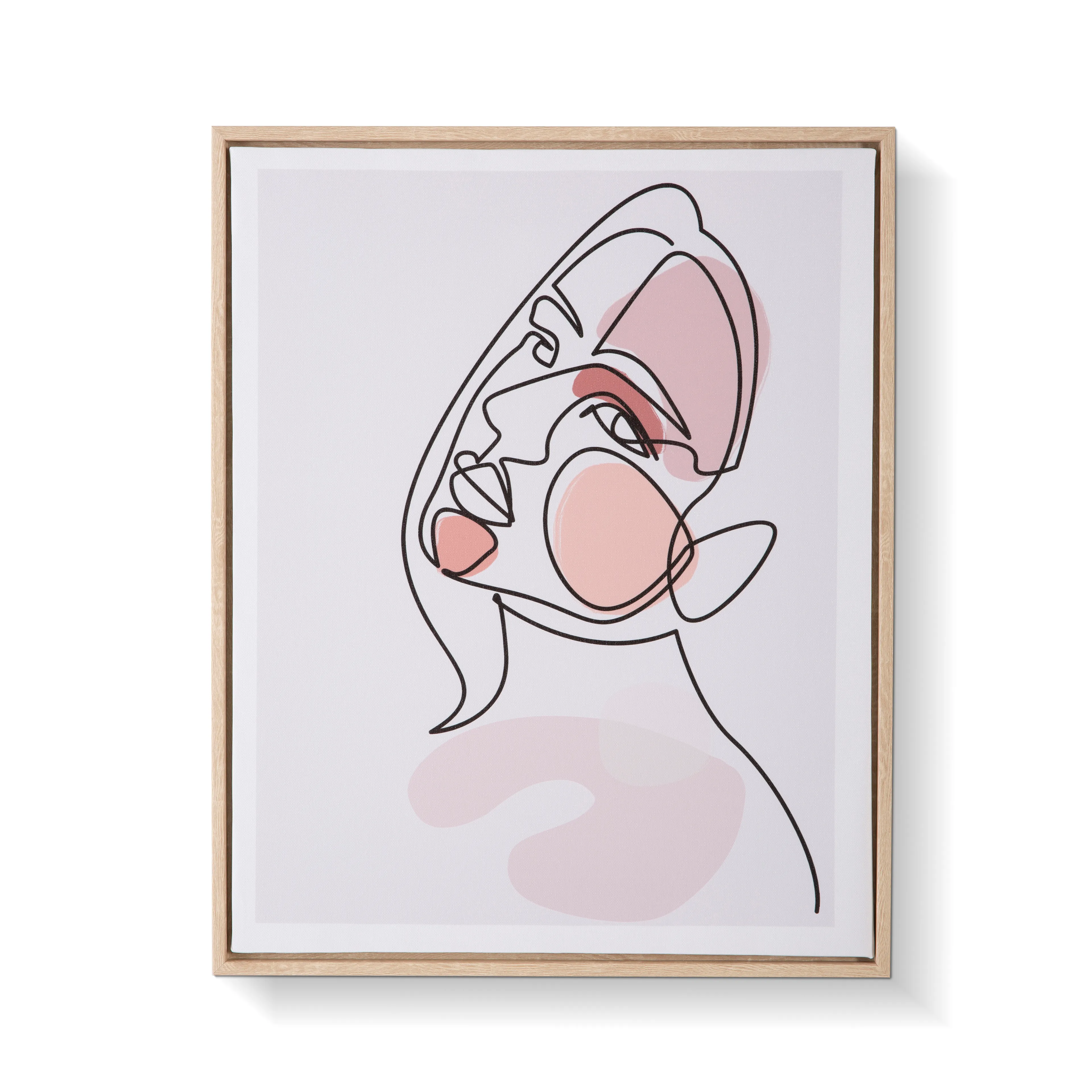 Wandbild 40 x 50 cm Young Woman I