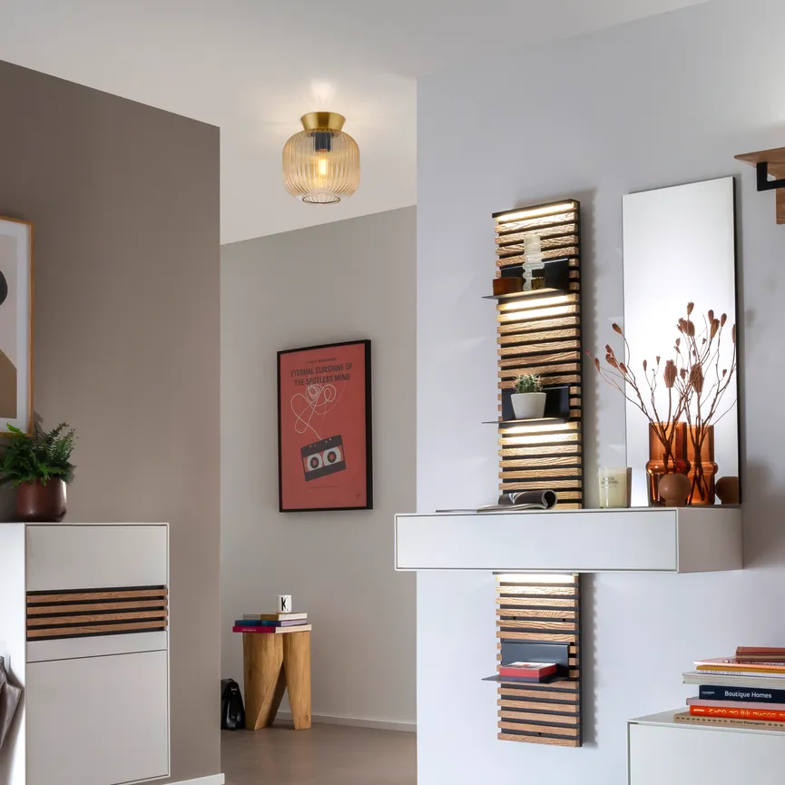 Wand-u.Deckenleuchte "NAMI" milieu