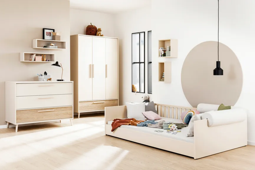 Bodenbett LF 140x200 cm milieu