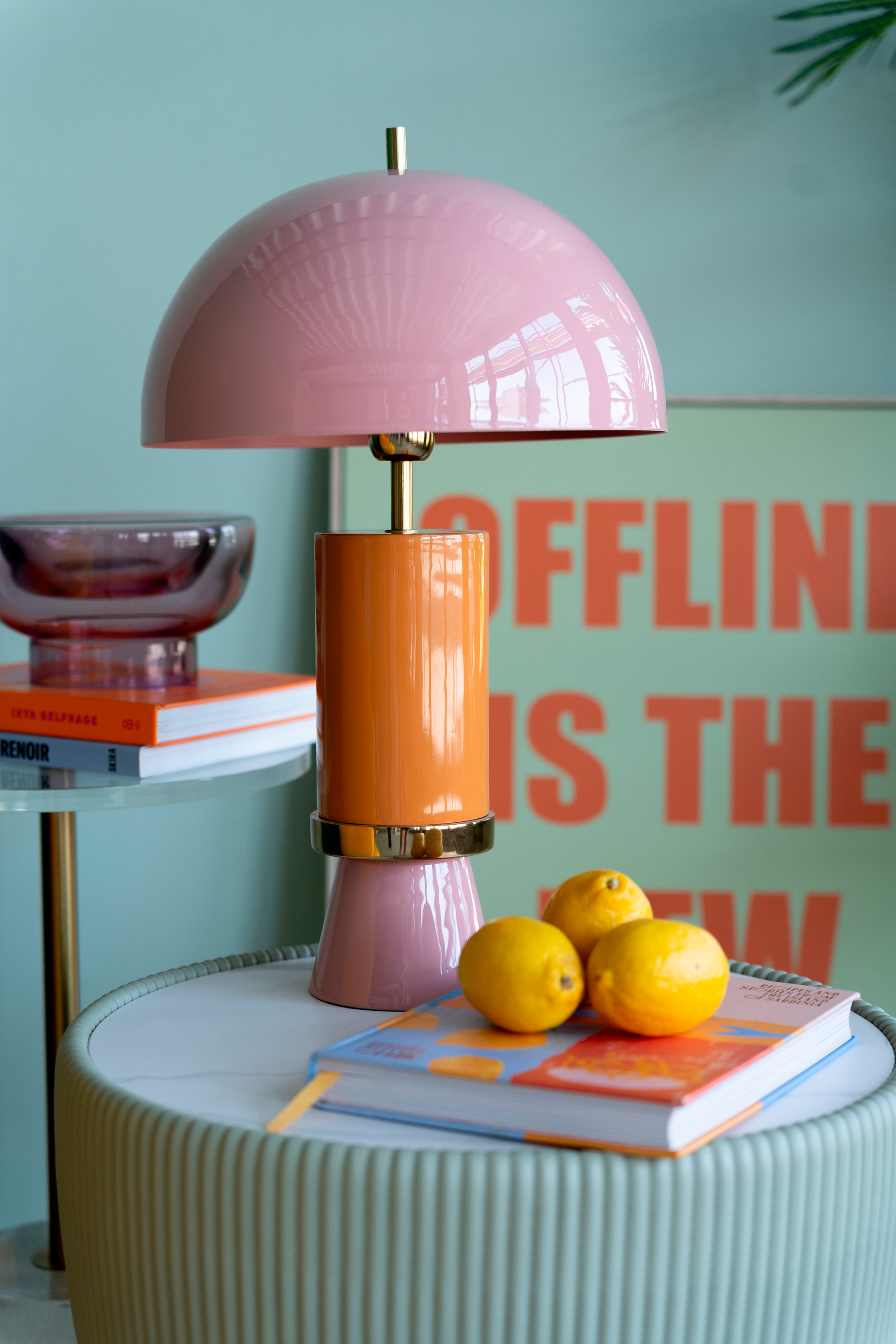 Tischleuchte "Josy Pink" milieu