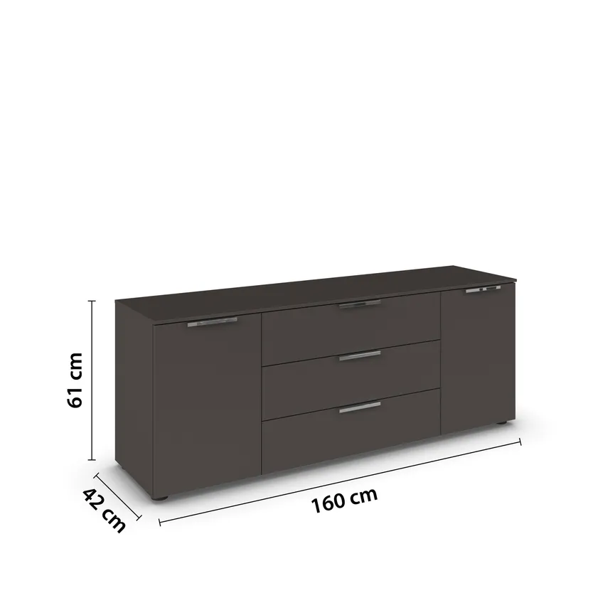 Lowboard 2T/3S detail