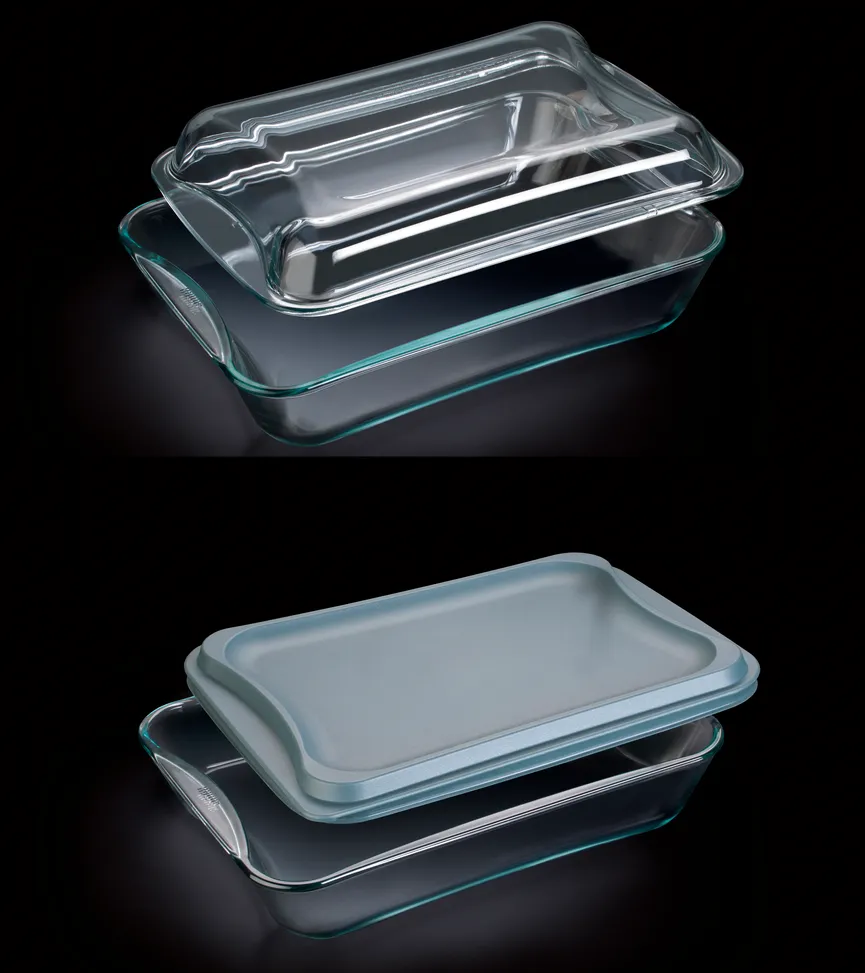 Brat-u.Backschale eckig detail