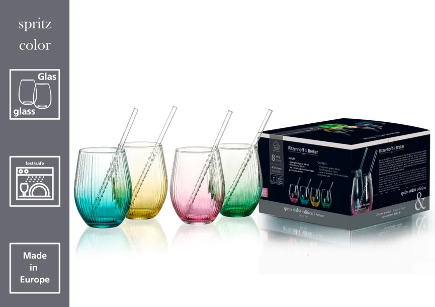 Becher-Set "Spritz" 8-tlg. detail