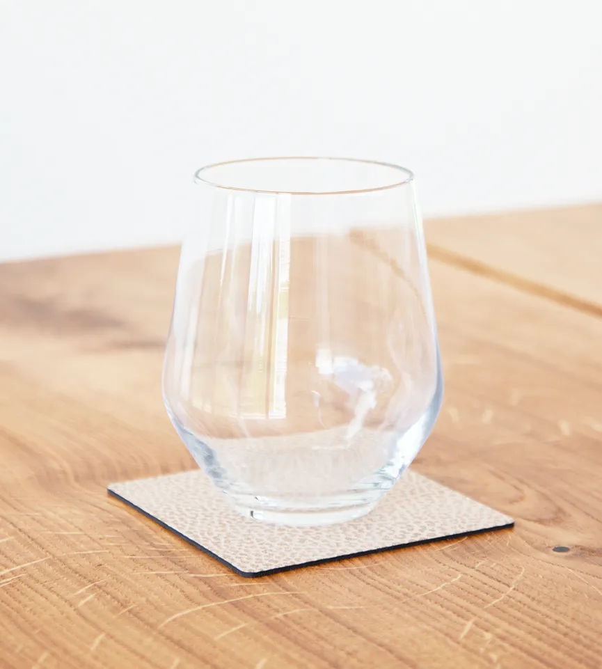 Glasuntersetzer "Hippo Square" milieu