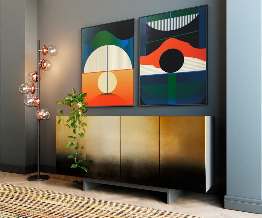 Sideboard milieu