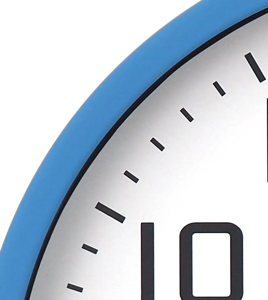 Funk-Wanduhr detail
