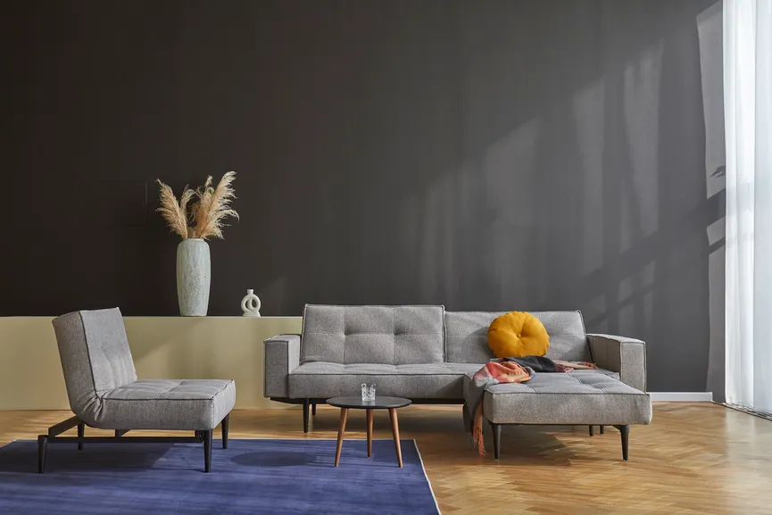 Sessel Styletto schwarz detail