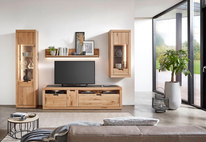IDEAL Wohnen Wohnwand Artisan-Eiche Esberg