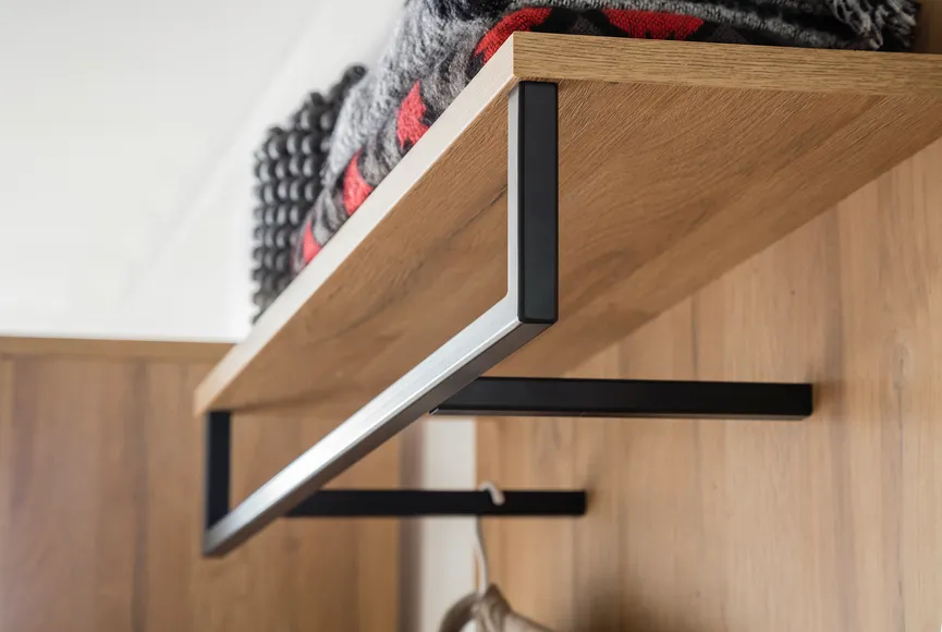 Garderobenpaneel detail