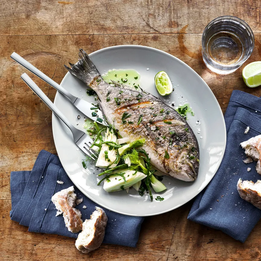 Fischbesteck Nuova 12 tlg. milieu