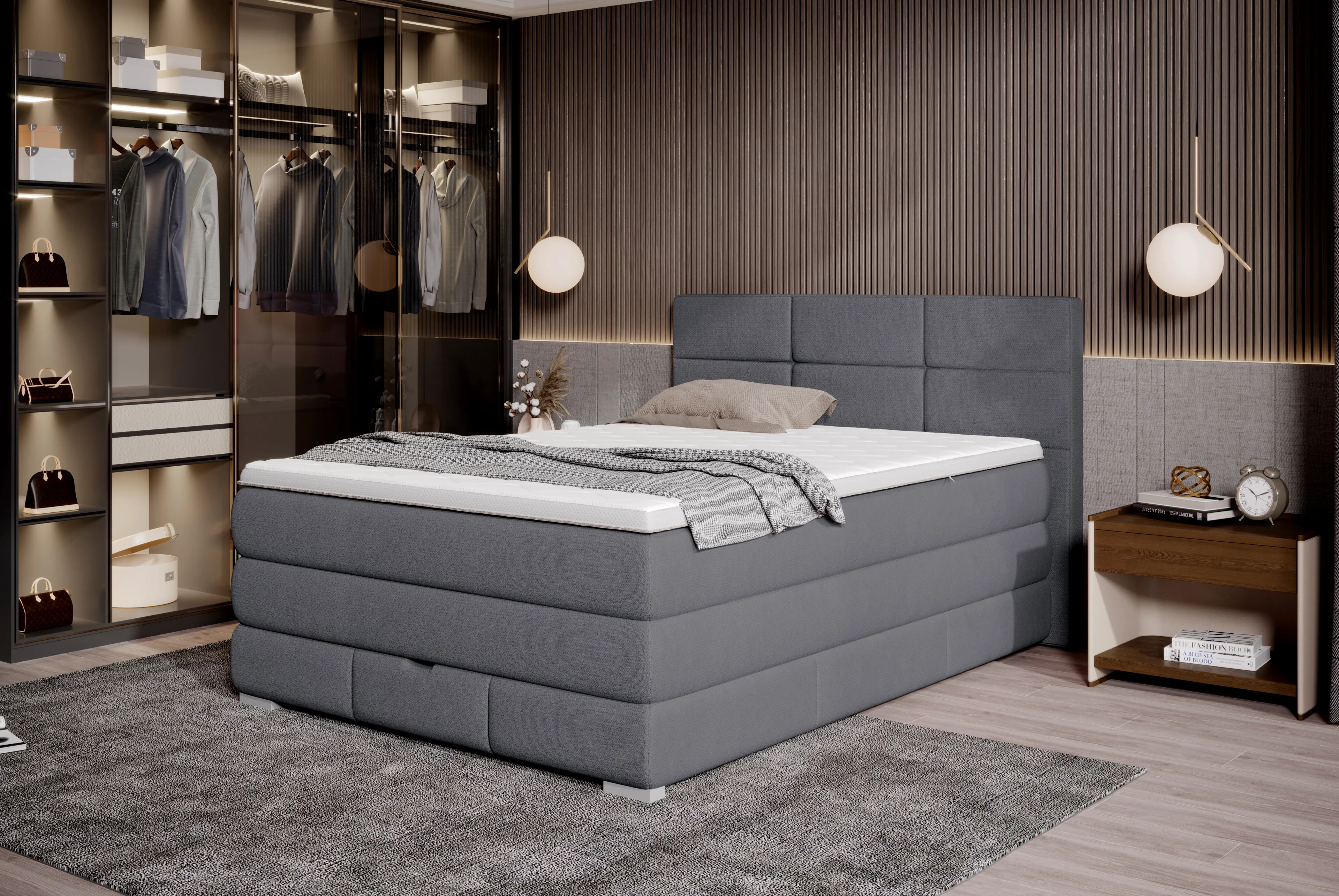 Boxspringbett Rita 120 x 200 cm