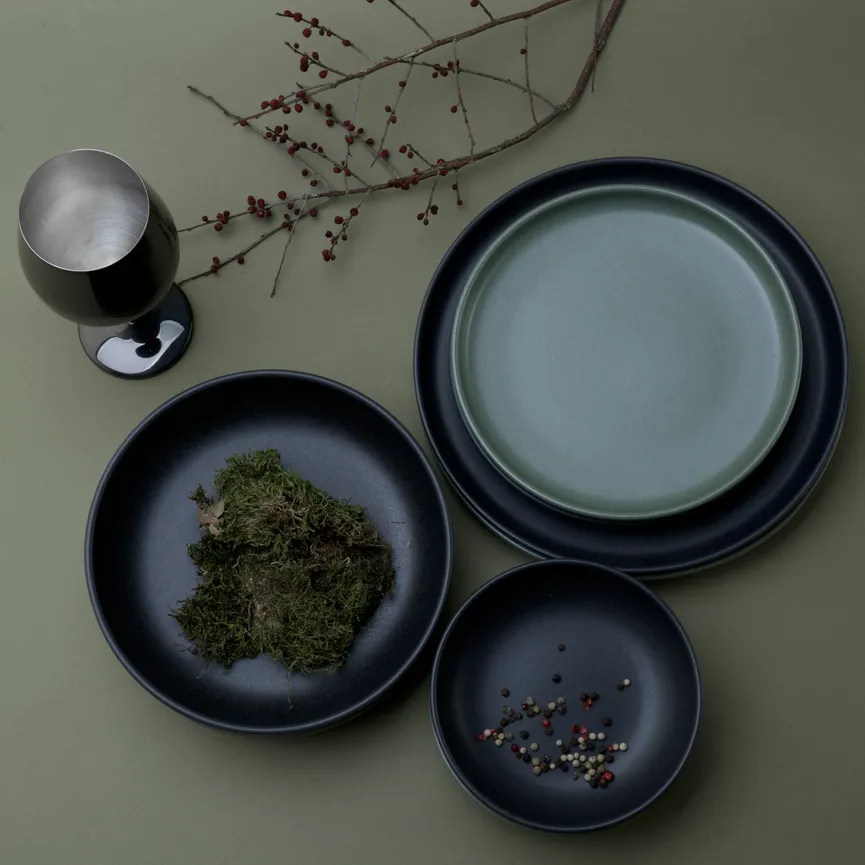 Teller-Set "Uno" 8-tlg. milieu