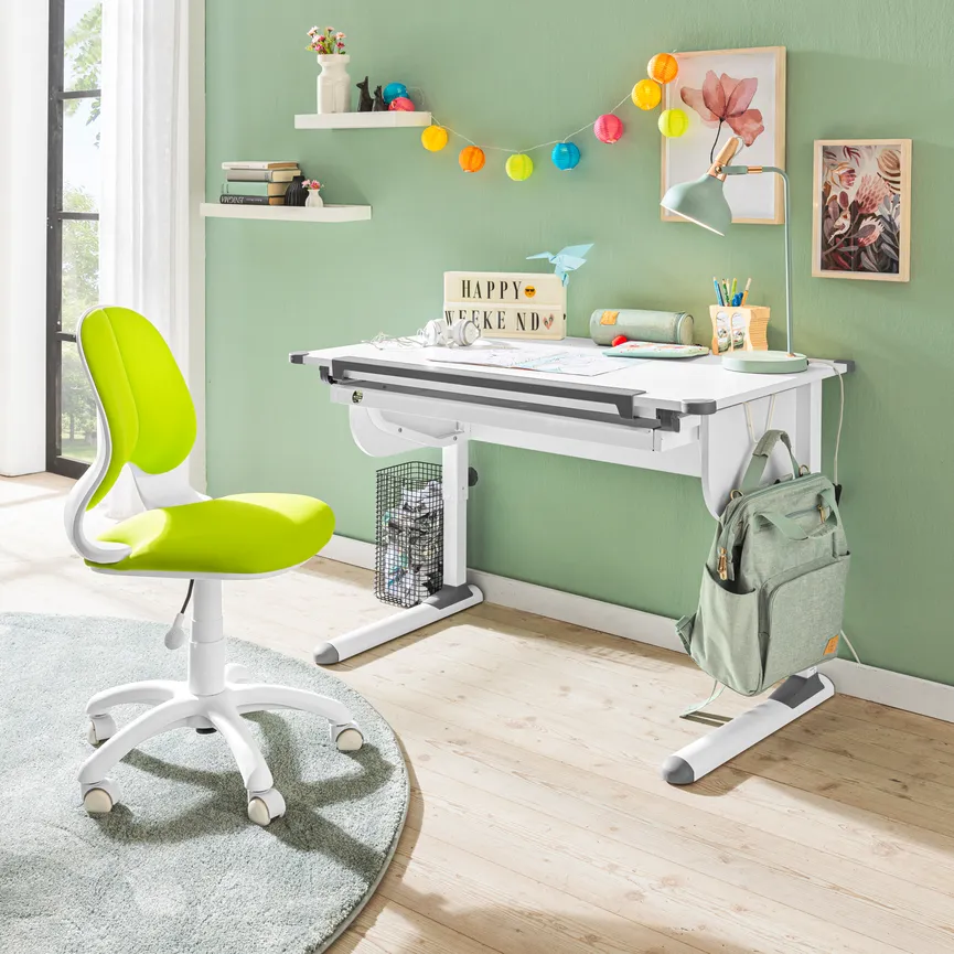 Drehstuhl grün milieu