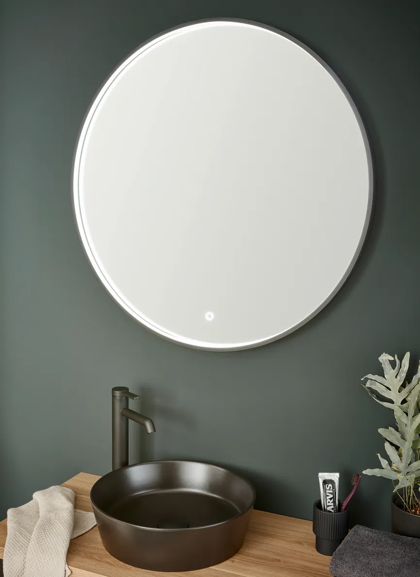 *Flächenspiegel rund hauptaufnahme