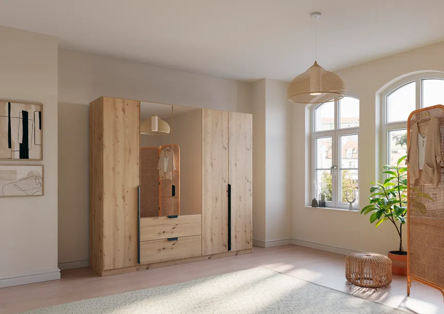 Drehtürenschrank 5-trg. milieu