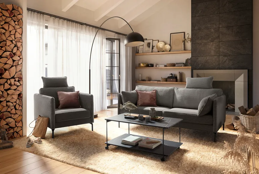 3-Sitzer milieu