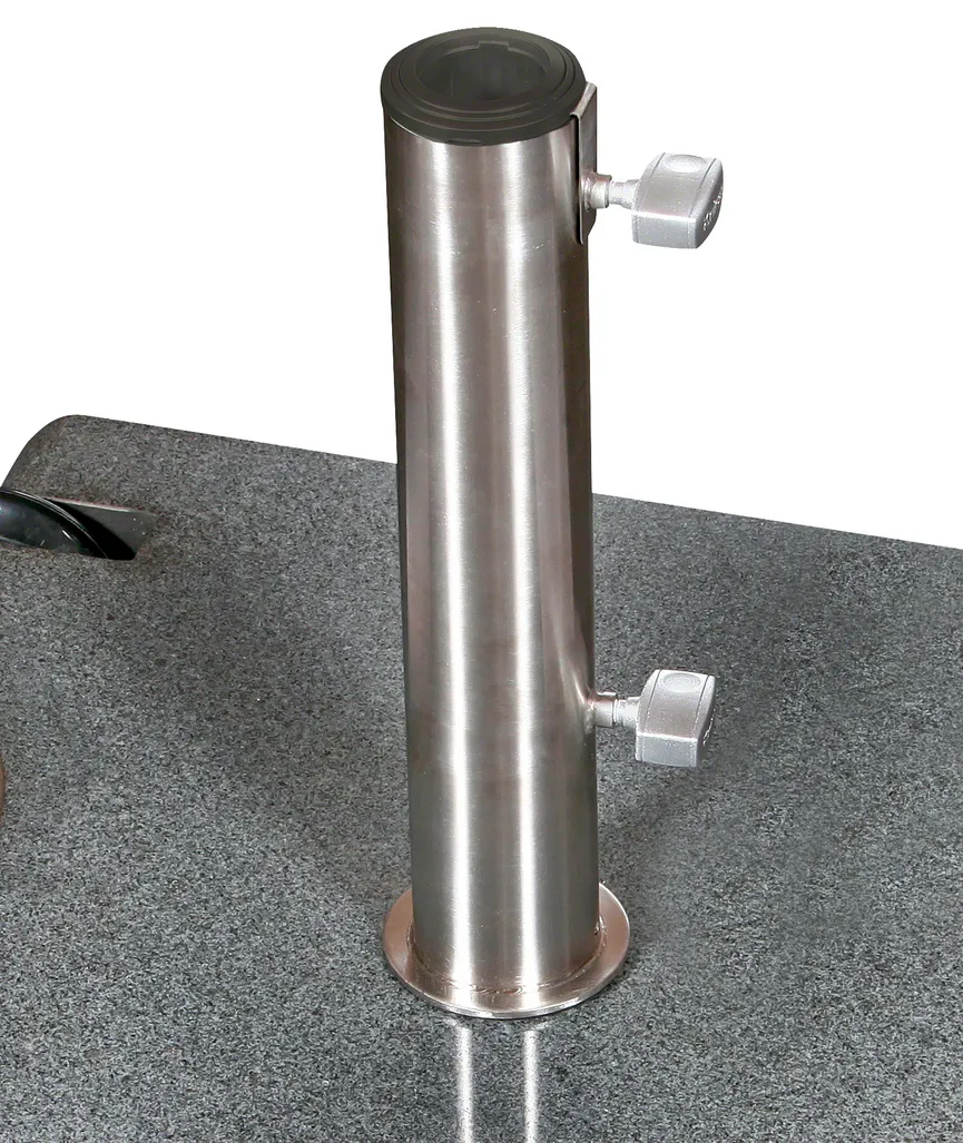 Trolley-Granitsockel Knirps detail