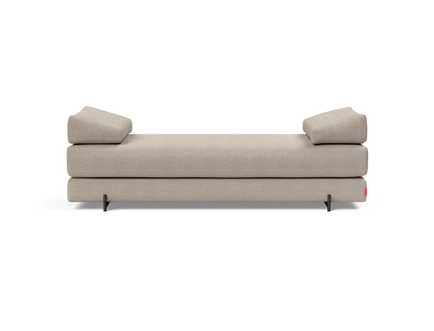 Klappsofa Indu schwarz detail