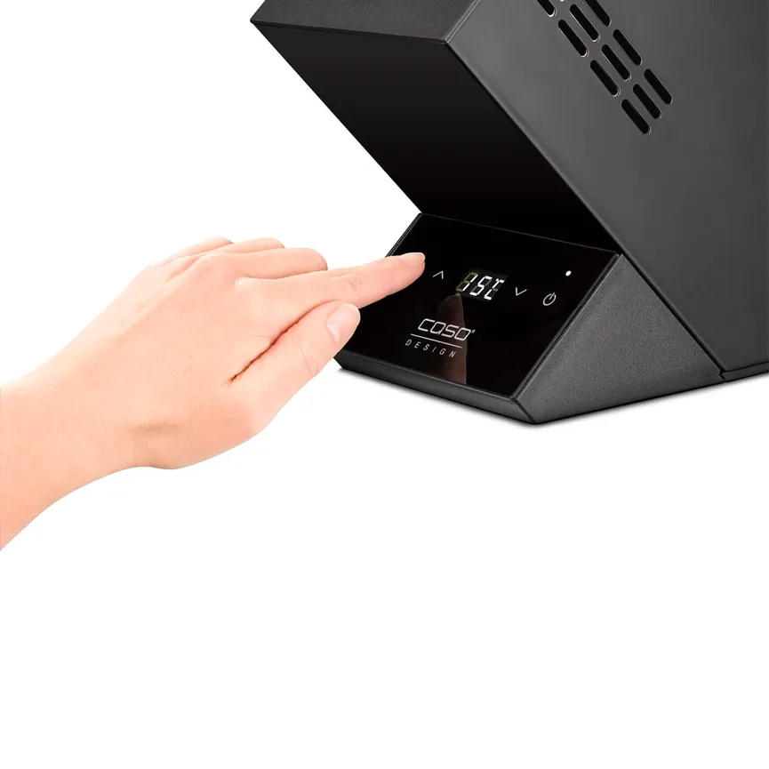 Weinkühler WineCase one black detail
