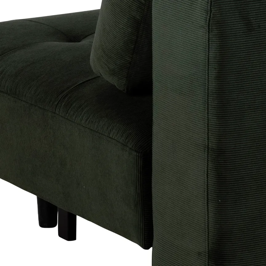 Schlafsofa Füße schwarz detail