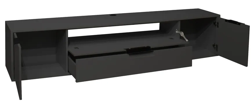Lowboard 2-trg., detail