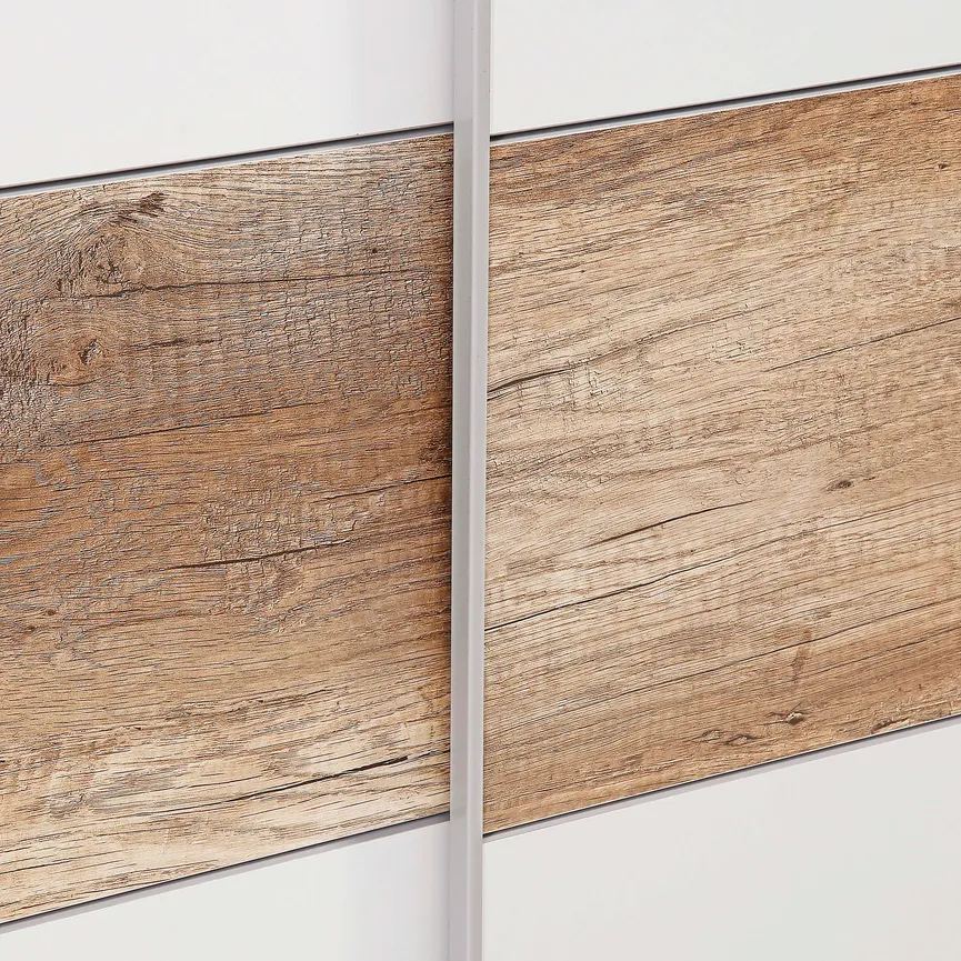 Schwebetürenschrank detail