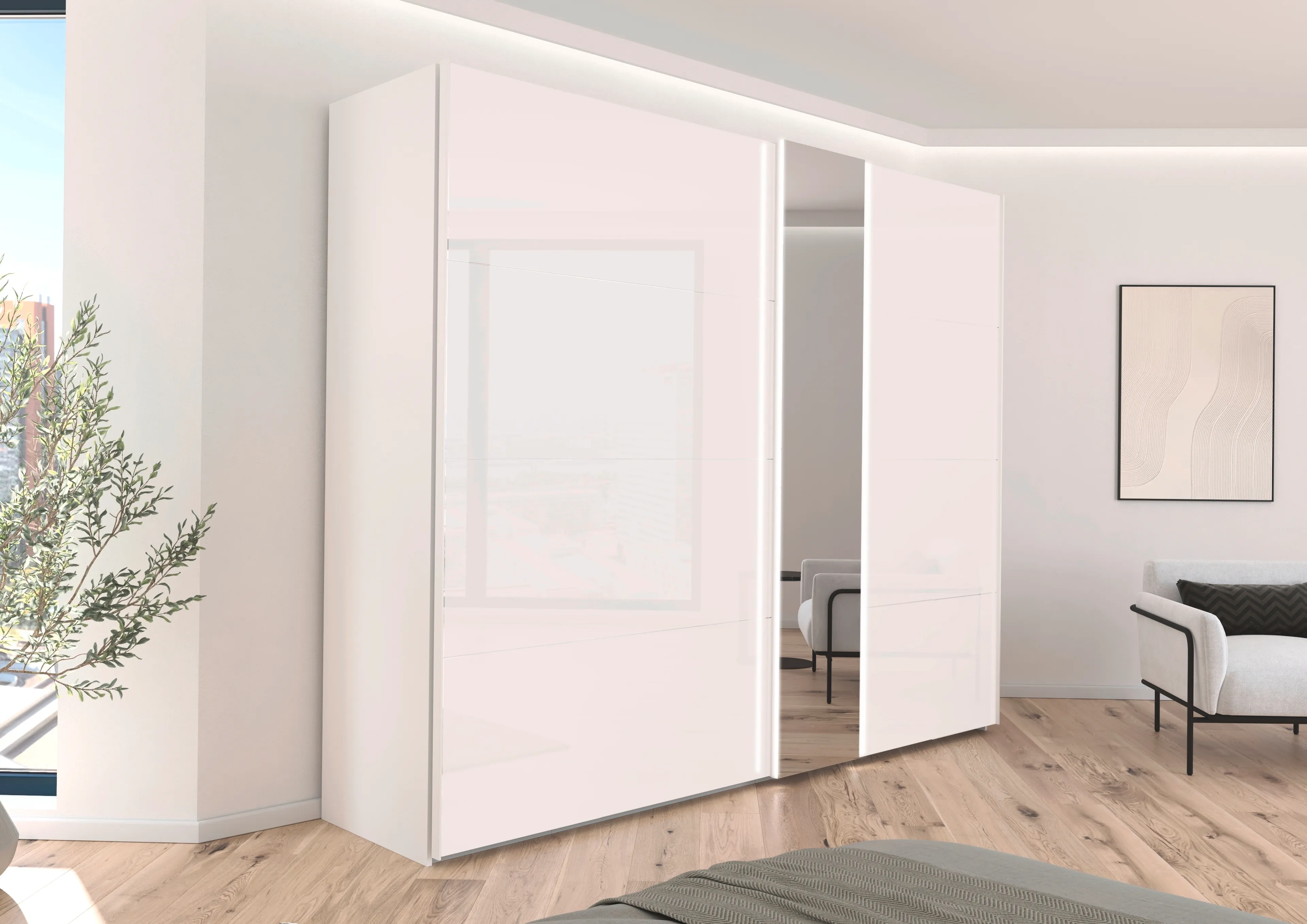 Schwebetürenschrank Formes 