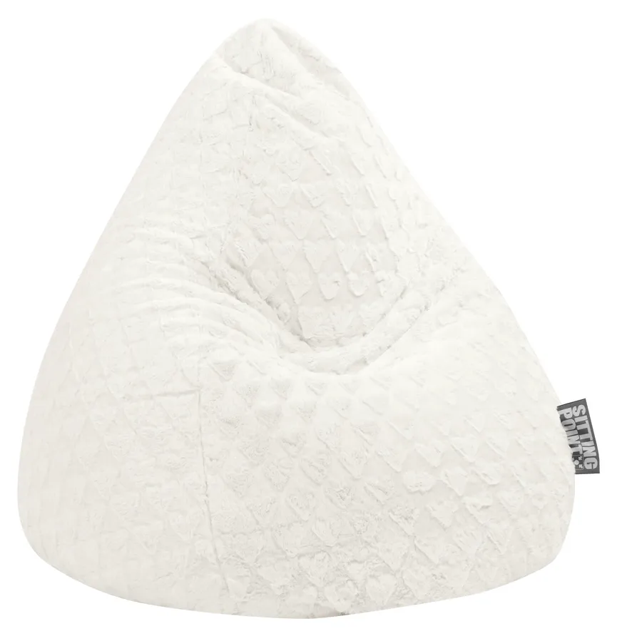 Sitzsack Fluffy Hearts L material_farbe