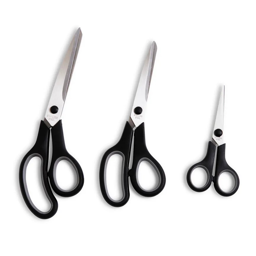 Scherenset 3-tlg. schwarz hauptaufnahme