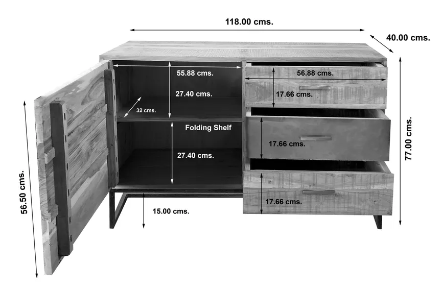 Sideboard detail