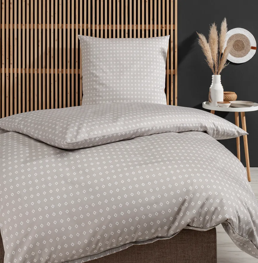 Satin-Bettw. Ovideo 135x200 milieu